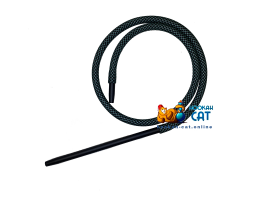 Силиконовый шланг в оплетке с мундштуком Red Stork Black Green Силиконовый шланг в оплетке с мундштуком Red Stork Black Green